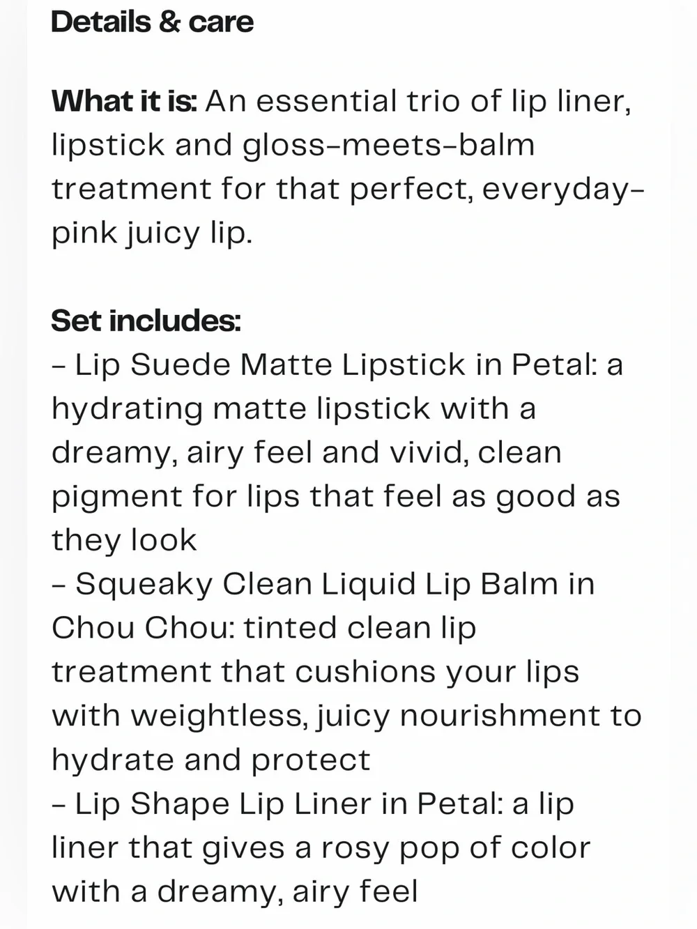 Westman Atelier Lip Edition Set